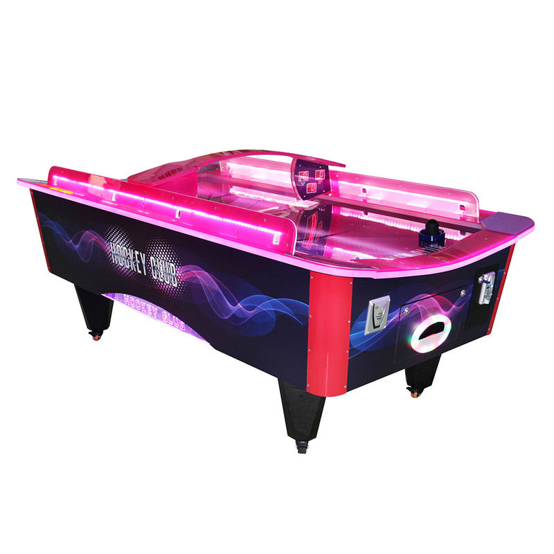 Coin Operated Air Hockey Table Game Machine For Amusement Park 180W Power
