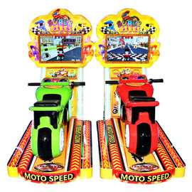 Motorcycle Arcade Machine Racing / Simulator Motorbike Arcade Machine 22 Inches
