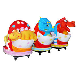 Kids Coin Operated Kiddie Ride / Animal Dinosaur Coin Operated Carousel