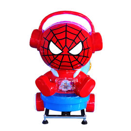 Cartoon Coin Operated Kiddie Ride Spiderman Cute Kid Riding 85*115*100cm