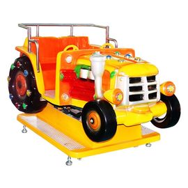 Cartoon Coin Operated Kiddie Ride Machine Kids Mini Car Shape for Amusement