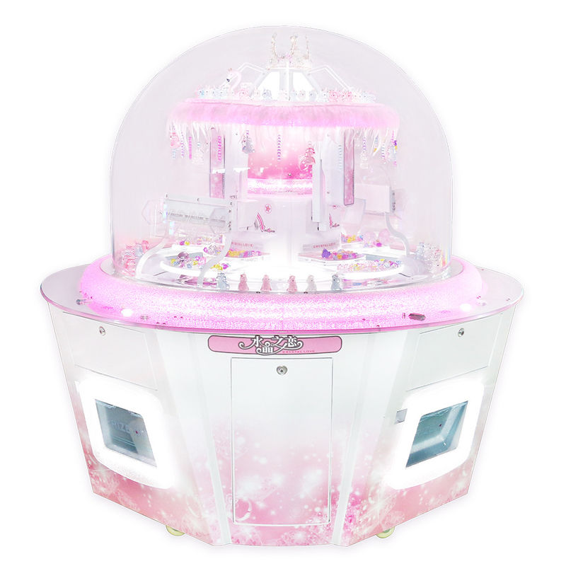 Arcade Coin Operated Game Machine Luxury Crystal Gift Timing 150*150*130cm